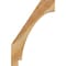 Ekena Millwork 4"W x 16"D x 24"H Imperial Rough Sawn Knee Brace, Western Red Cedar BRC04X16X24IMP00RWR - alternate 4